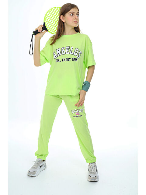 angelos Kız Çocuk Alt-Üst 2'li Takım 12154 - S000336127-19972