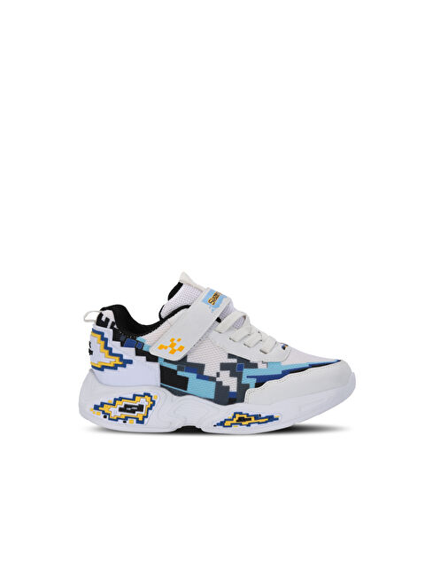 SLAZENGER NINJA Erkek Çocuk Beyaz / Lacivert Günlük Spor Ayakkabısı