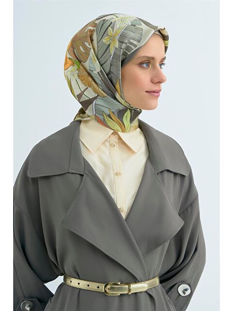 ARMİNE Saf İpek Twill Eşarp 9500D 31