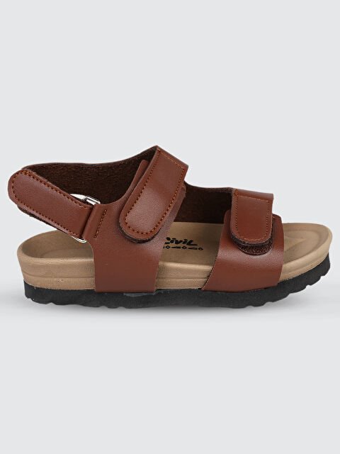 Civil Boys Erkek Çocuk Sandalet 27-31 Numara Taba - S000394132-14955
