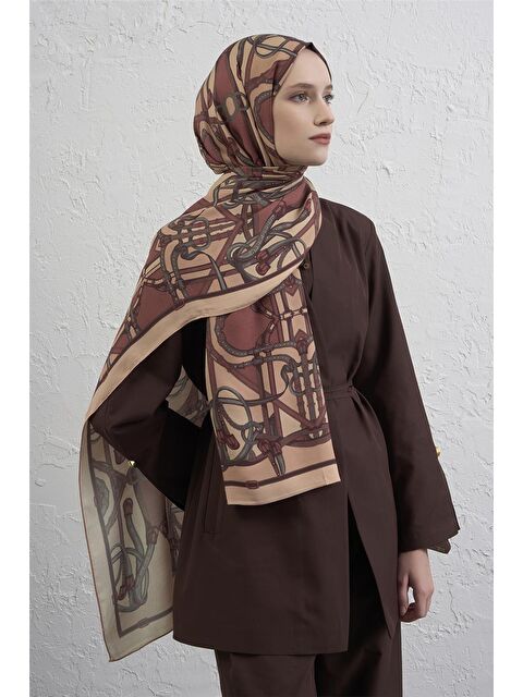 ARMİNE İpek Şal 5 03 - S000453544-18657