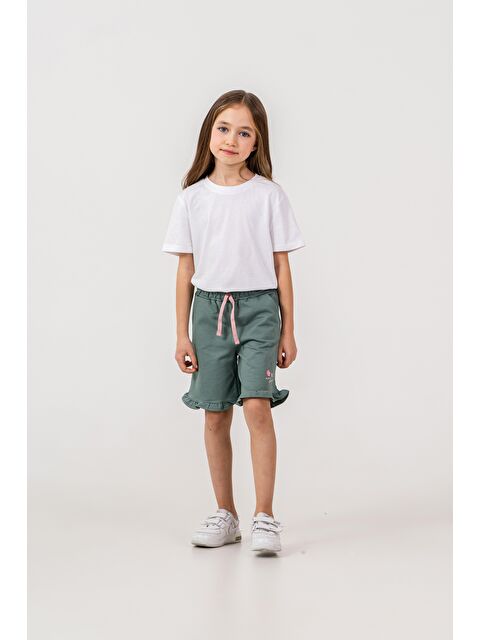 Mışıl Kids Fırfırlı Kiraz Baskılı Kız Çocuk Şort - S000513715-17259