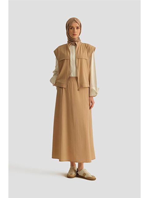 ARMİNE Yelekli Takım 25Yt613 Bej - S000498206-19928