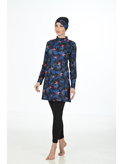 Fantasy Tam Kapalı Elastanlı Tesettür Mayo 3315