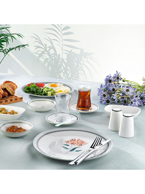 SCHAFER Suzzy Kahvaltı Takımı 32 Parça-Yeşil - S000485922-18194