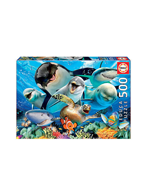 Educa Puzzle 500 Parça Underwater Selfies 17647