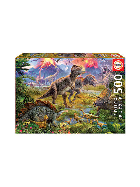 Educa Puzzle 500 Parça Dinosaur Gathering 15969