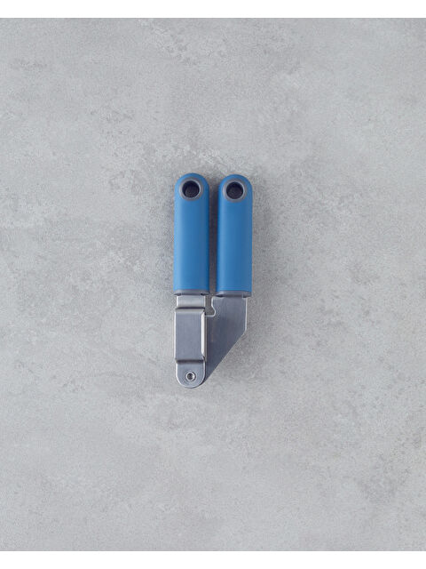 English Home Rachelle Plastik Sarımsak Ezici Mutfak Gereci 15,5 cm Mavi - Gri - S000498339-37370