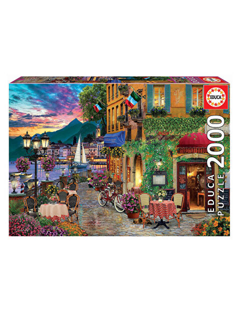 Educa Puzzle 2000 Parça Italian Fascino 18009