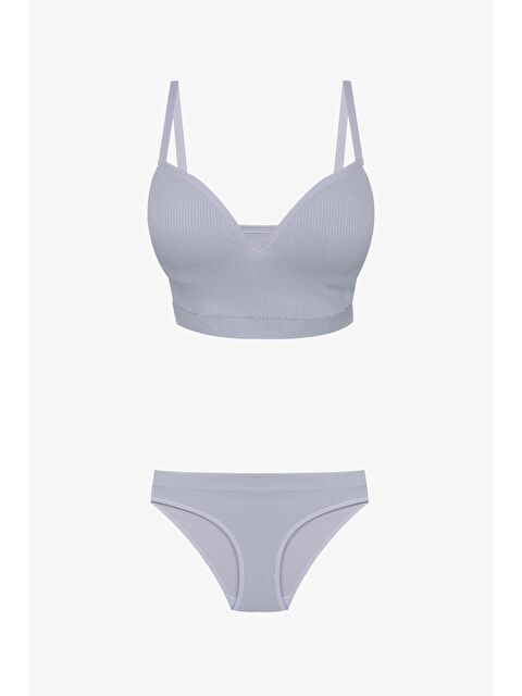 Koza İç Giyim Kadın Fitilli Yarım Dolgulu Sütyen Takım - S000292513-20600