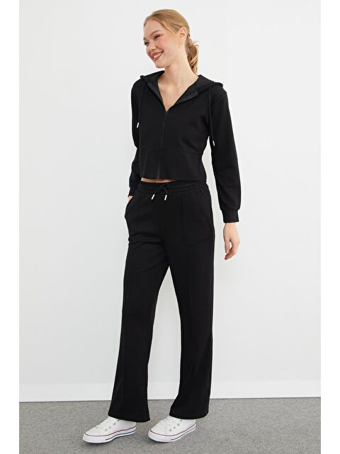 Fullamoda Basic Kapüşonlu Çimalı Modal Eşofman Takımı - S000490922-19351