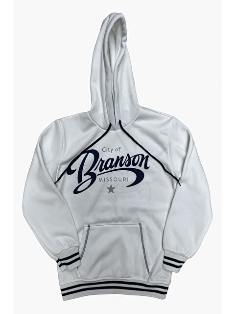 Modanino Erkek Çocuk Kapüşonlu Kanguru Cepli Ribana ve Baskı Detaylı 3 İplik Sweatshirt 12326 - S000464383-20063