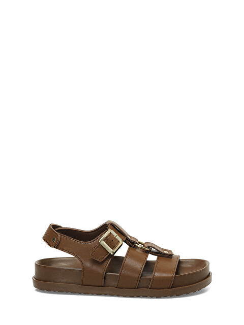 Butigo 25S-157 5FX Taba Kadın Düz Sandalet - S000437702-14955