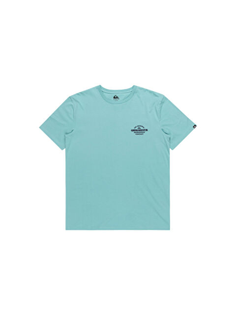 Quiksilver Tradesmith Erkek Mavi Tişört - S000489095-20055