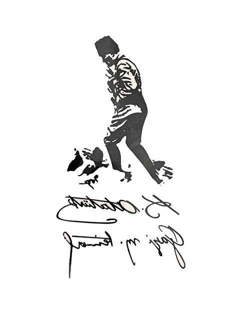 New Obsessions Atatürk İmzası ve Kocatepe Silüeti Geçici Dövme - S000387005-37424