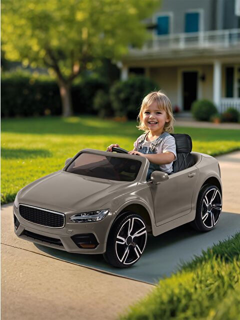 Dolu Grandex 12 Volt Uzaktan Kumandalı Akülü Araba - Kahverengi - S000525902-19413