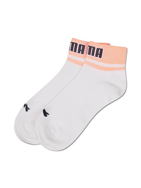 Puma UNISEX Logolu Kısa 2'li Patik Çorap - S000465971-37250