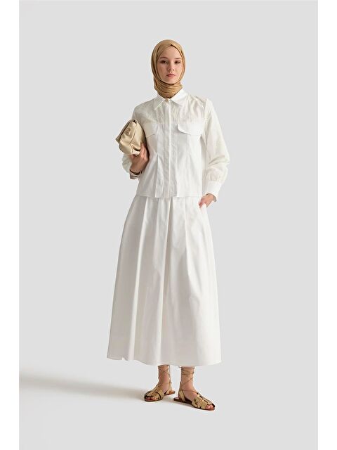 ARMİNE Brode Detaylı Takım 25Yd4249 Ekru - S000498353-19966