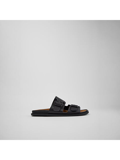 Camper Erkek Terlik K101091-001 Lluc Sandal Black