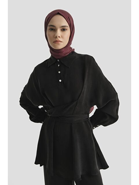 ARMİNE Çapraz Bağlamalı Cupra Takım 25Y6032 Siyah - S000498078-19351