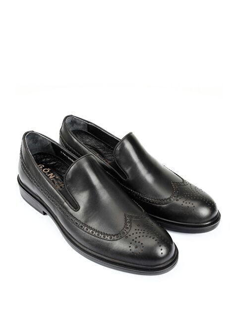 GÖNDERİ(R) Hakiki Deri Yuvarlak Burun Günlük Erkek Ayakkabı 42055 - S000045730-19351