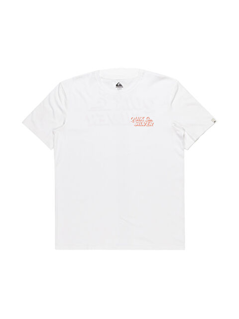 Quiksilver Shadow Knock Erkek Beyaz Tişört - S000489325-20063