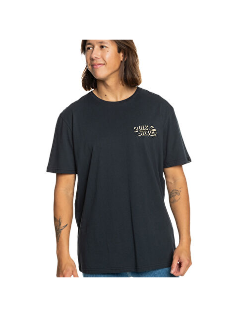 Quiksilver Shadow Knock Erkek Siyah Tişört - S000489325-19351