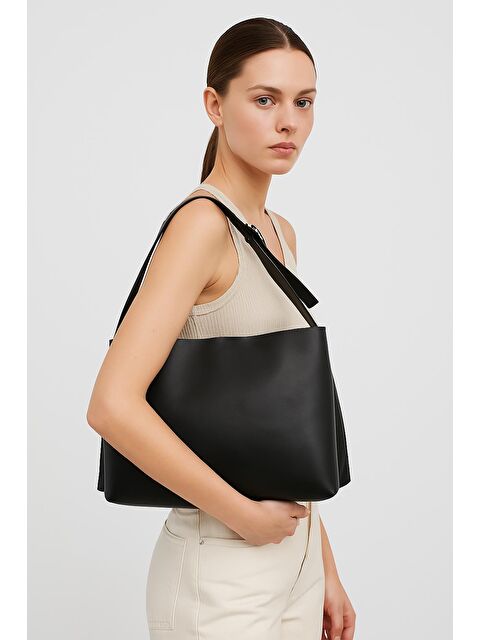 Letoon Suni Deri El, Kol Ve Omuz Çantası - S000368671-19351