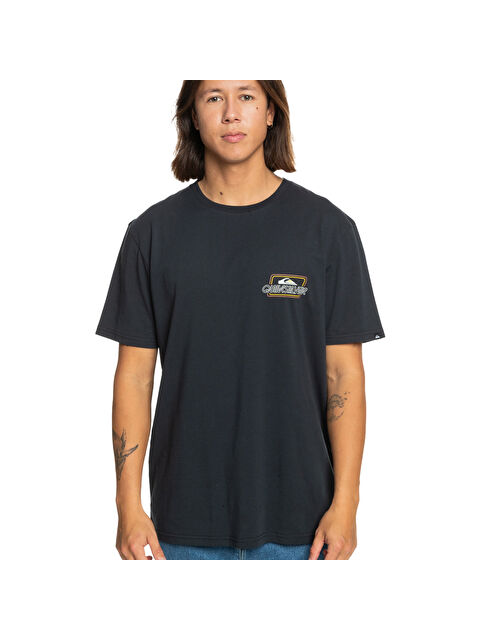 Quiksilver Line By Line Erkek Siyah Tişört - S000489310-19351
