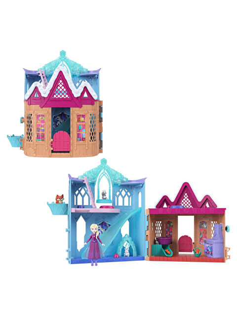 Disney Frozen Disney Karlar Ülkesi Mini Kulübe Eğlencesi Oyun Seti JFG28