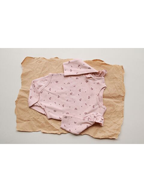 Oh La La Koala For Little Ones Gül Baskılı Fırfırlı Body Zıbın - S000427406-19928