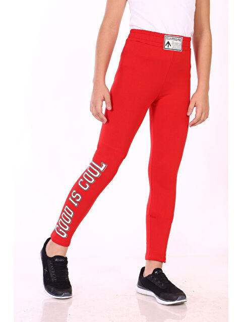 Toontoykids Kız Çocuk Baskılı Tayt - S000499011-20045