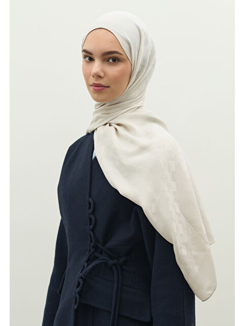 Fresh Scarfs OSLO PAMUK FLOŞ JAKARLI ŞAL TAŞ - S000517290-25636