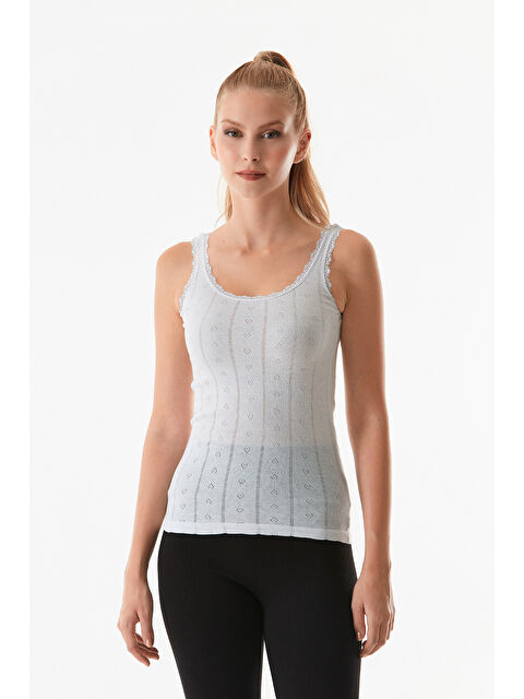 Fullamoda Dantelli Askılı Atlet - S000277316-20063