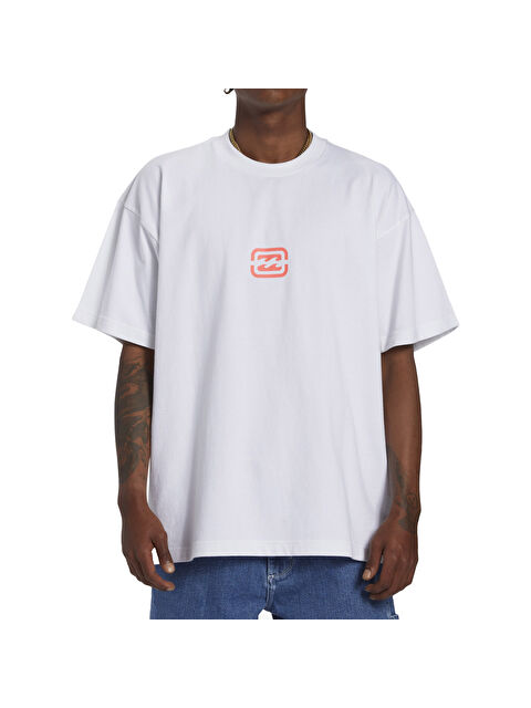 Billabong Bracket Wave Tees Erkek Beyaz Tişört - S000489352-20063