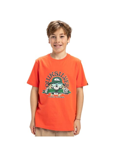 Quiksilver Ev Skull Feast Yth Erkek Çocuk Tişört - S000489356-19963