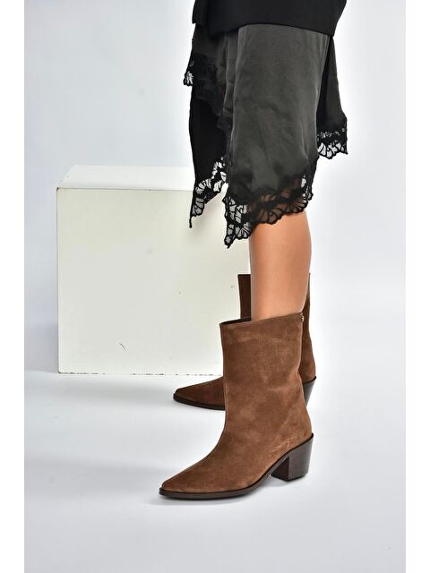 Fox Shoes Vizon Kadın Bot V654082002 - S000464345-26429