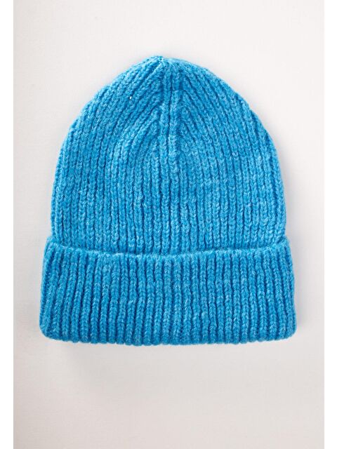 CİGİT Örgülü Bere 3-8 Yaş Mavi - S000513713-17234