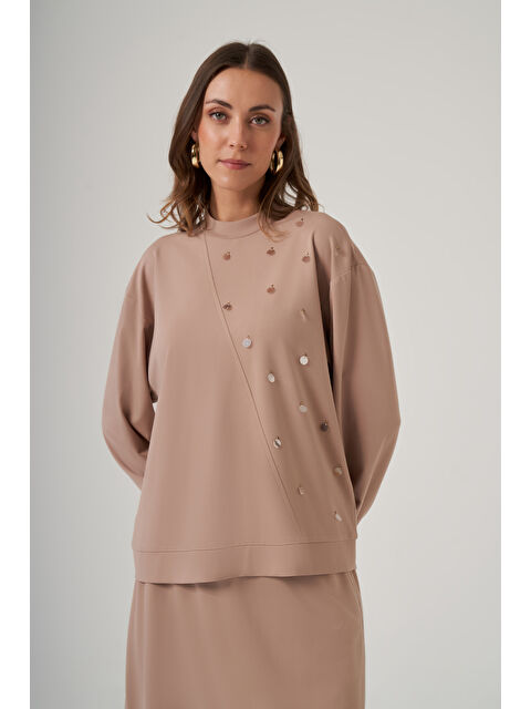 Nuss Pul Detay Etekli Takım 1078 Camel