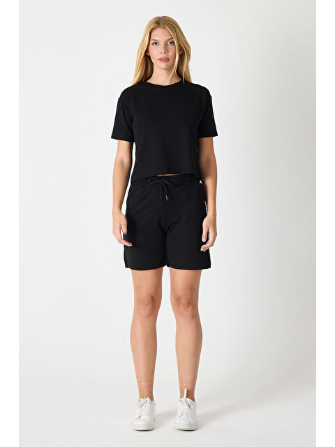 Rodi Kadın Bisiklet Yaka Kısa Kol Şort Takım 2995 - S000461925-19351