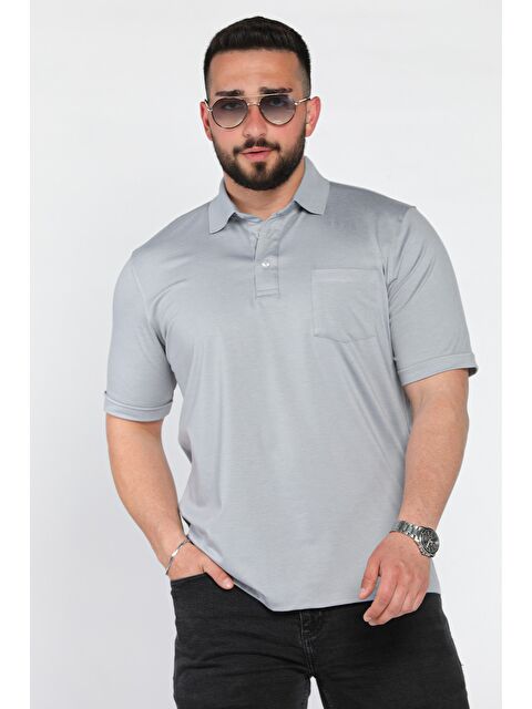 Mishar İtalia Polo Yaka Yarım Düğmeli Cepli Erkek Tişört - S000399550-20600