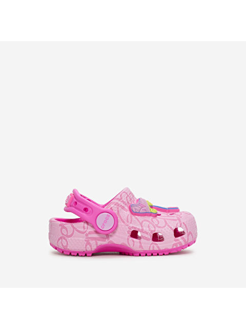 Crocs Mattel Pink Barbie Classic Clog Bebek Pembe Sabo Terlik