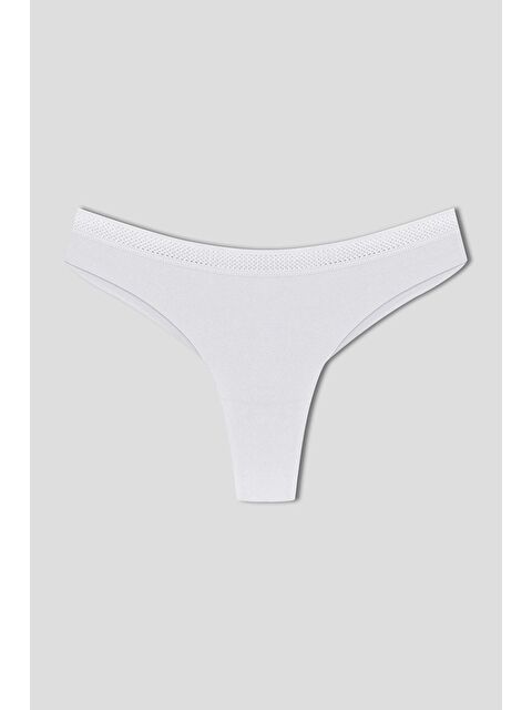 Hnx Lazer Kesim Petek Lastik Tanga Kadın Külot - S000131675-20063