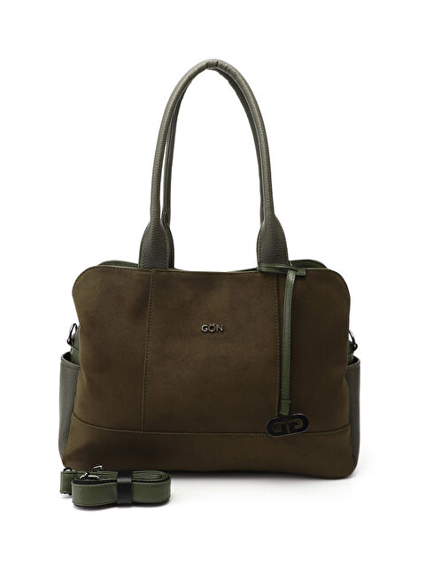 GÖNDERİ(R) Kadın HAKİ Uzun Askılı El ve Omuz Çantası - S000155797-18547