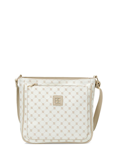 Butigo MNG KLSK YENI CPRZ 5FX EKRU MULTI Kadın Çapraz Çanta - S000396209-19928