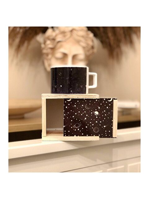 Bam Hediyelik Eşya Galaxy Tasarımlı Kutulu Kupa - S000290026-23173