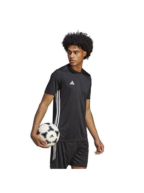 Adidas Tabela 23 Jersey Erkek Siyah Yuvarlak Yaka Forma