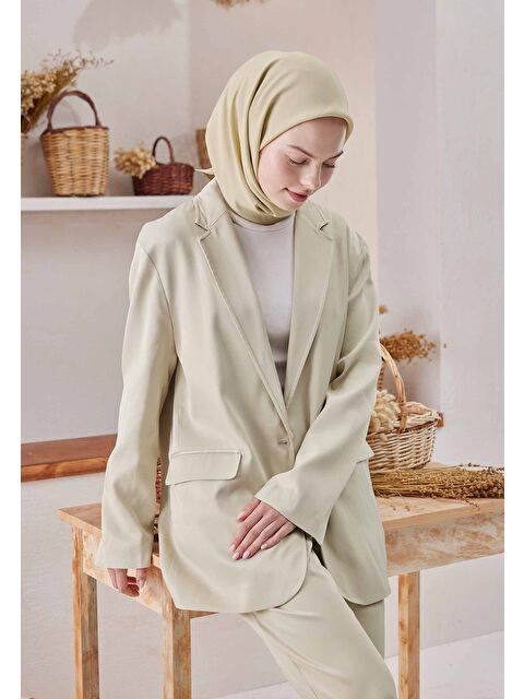 Fresh Scarfs Pamuk İpek Eşarp Adaçayı - S000423033-18194