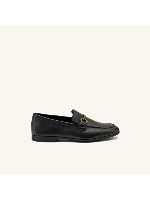 Frau Erkek Siyah Loafer 34M6 MOUSSE Nero