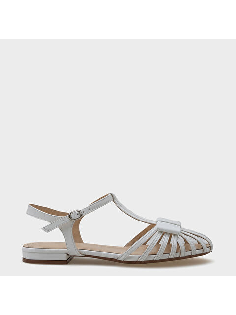 Capone Outfitters Amara Kafes Örgülü Kadın Babet - S000448895-20063